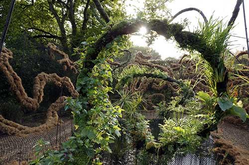 << Le jardin flottant du songe >>, Festival International des Jardins, 2016 - © Eric Sander