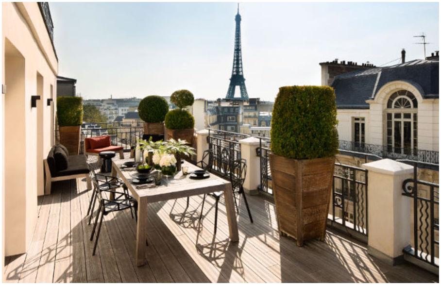 Best hotels in Paris with a view of the Eiffel Tower